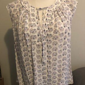 Rebecca Taylor Cap Sleeve Blouse size 8